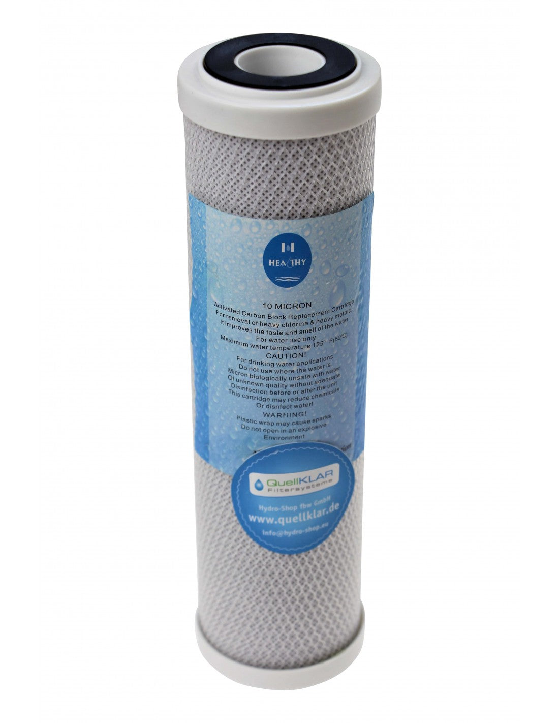 AF 35 Aktivkohleblockfilter mit 10µ Porengröße zur Wasserreinigung