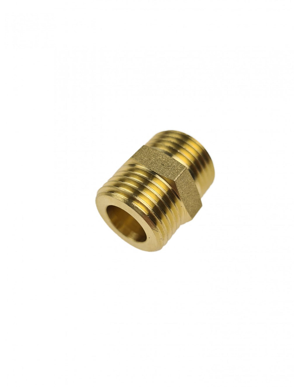 Doppelnippel Connector 1/2" Messing