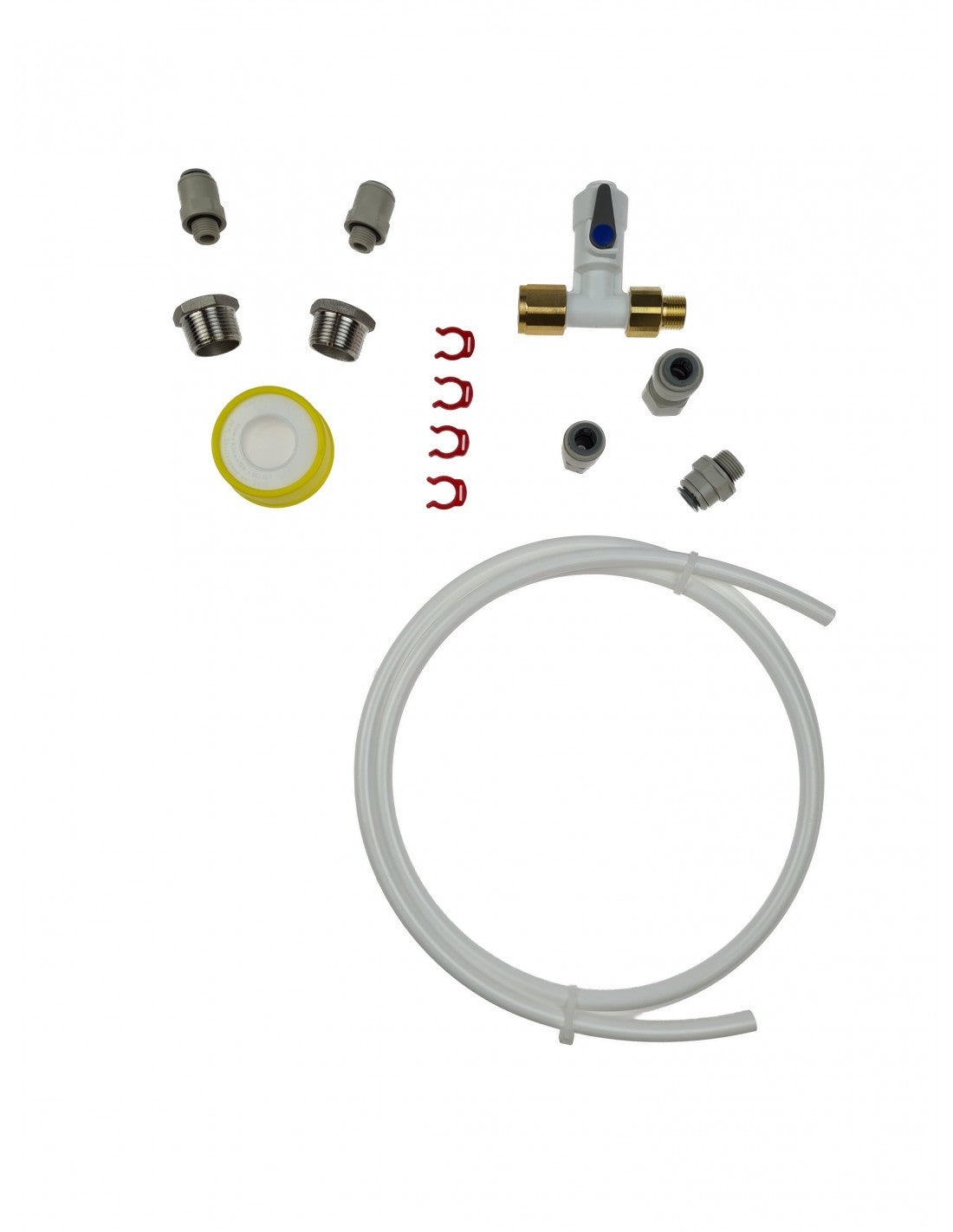 Duo-Wasserfilter Untertisch mit Ultrafilter und Aktivkohlefilter(10μ) inkl Anschluss-Set
