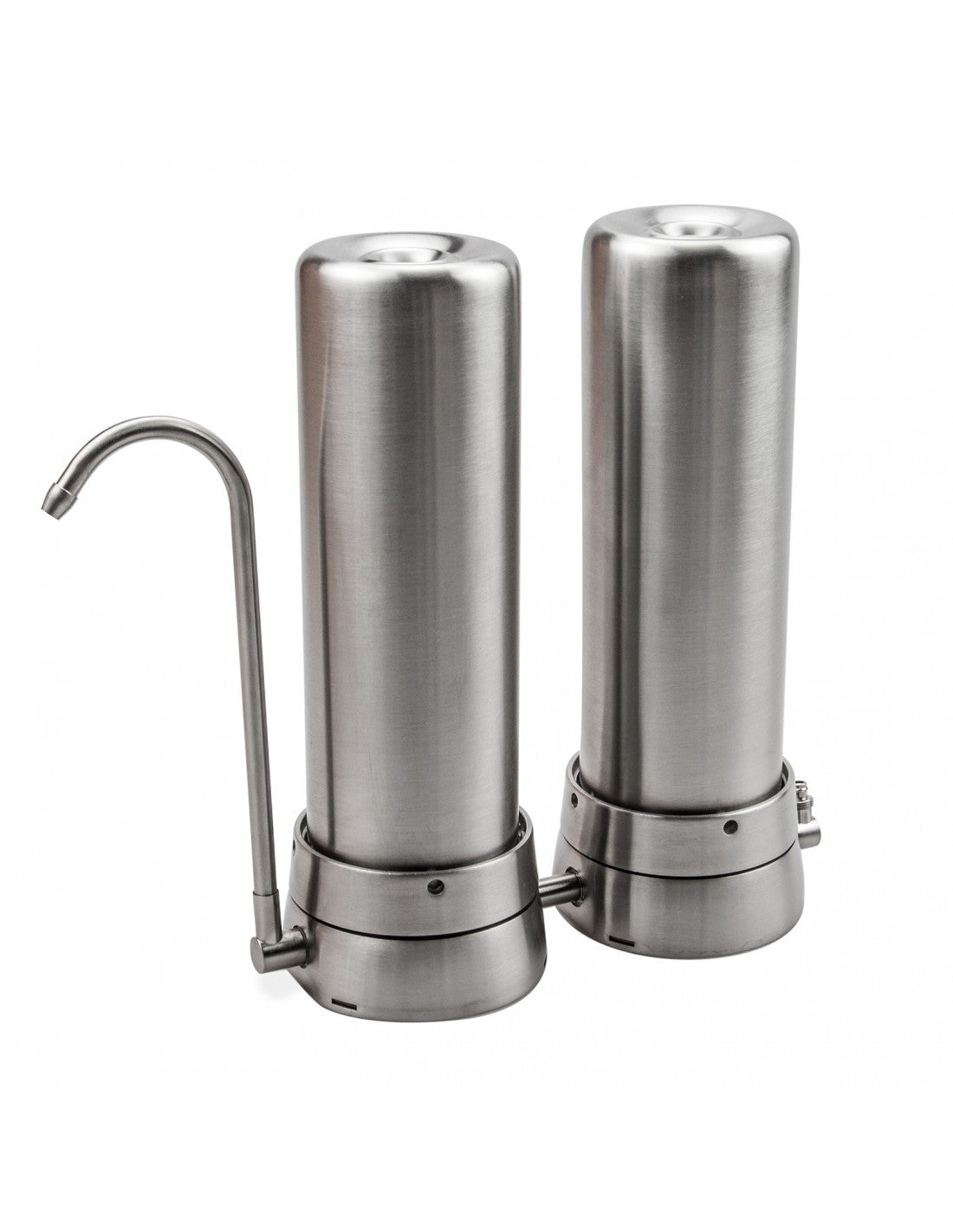 Eisen-Duo Küchenfilter in Edelstahl