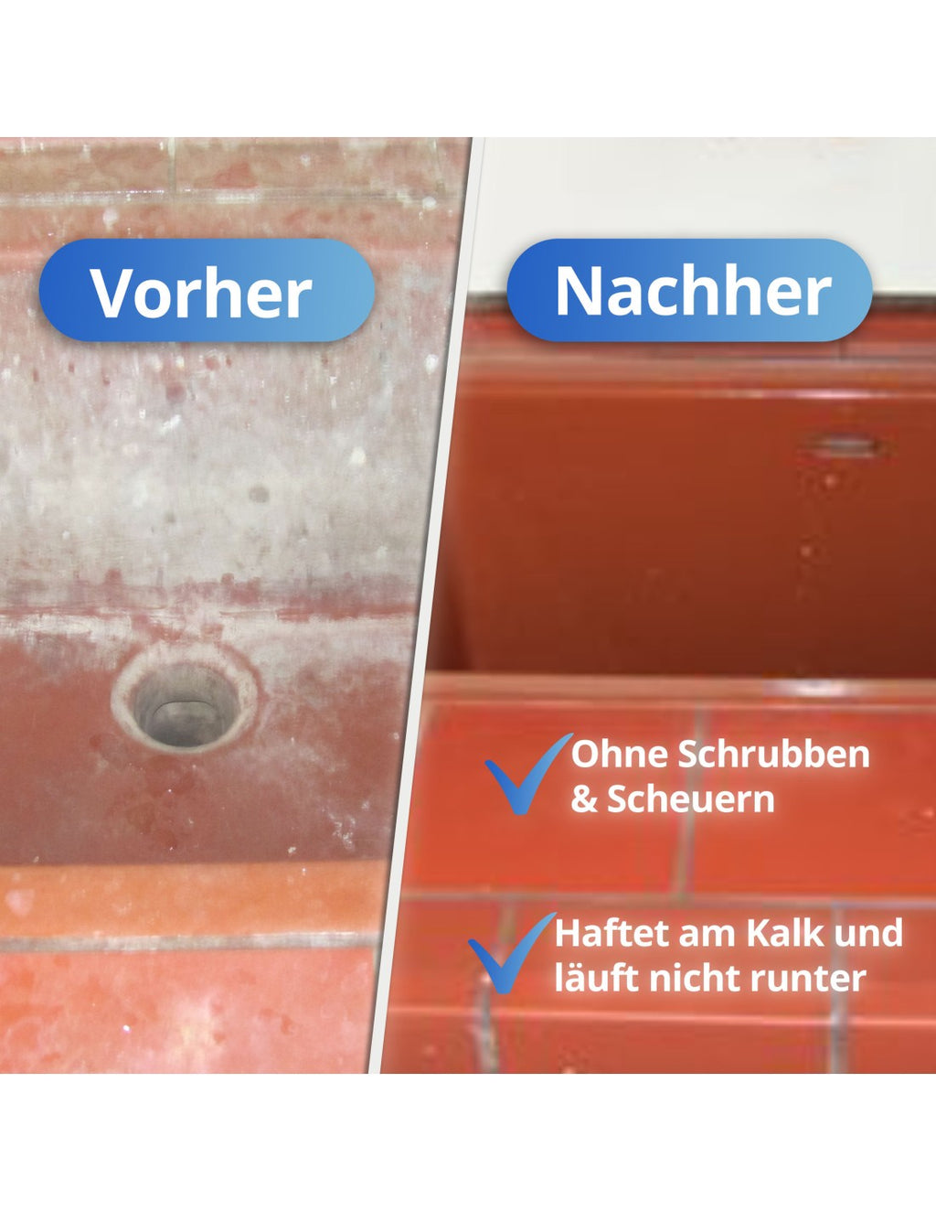 Eisen Kalk und Rost Gel