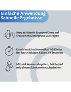 Eisen Kalk und Rost Gel