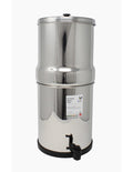 British Berkefeld Edelstahl-Gravitationsfilter 8,5L + 2 Doulton Ultra Sterasyl Filterpatronen (KF 7)