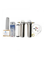 KS 550 Anti-Kalk Untertischfilter mit 1x Filterpatrone KF 16 (OBE) , 1x Leerkartusche & Resin