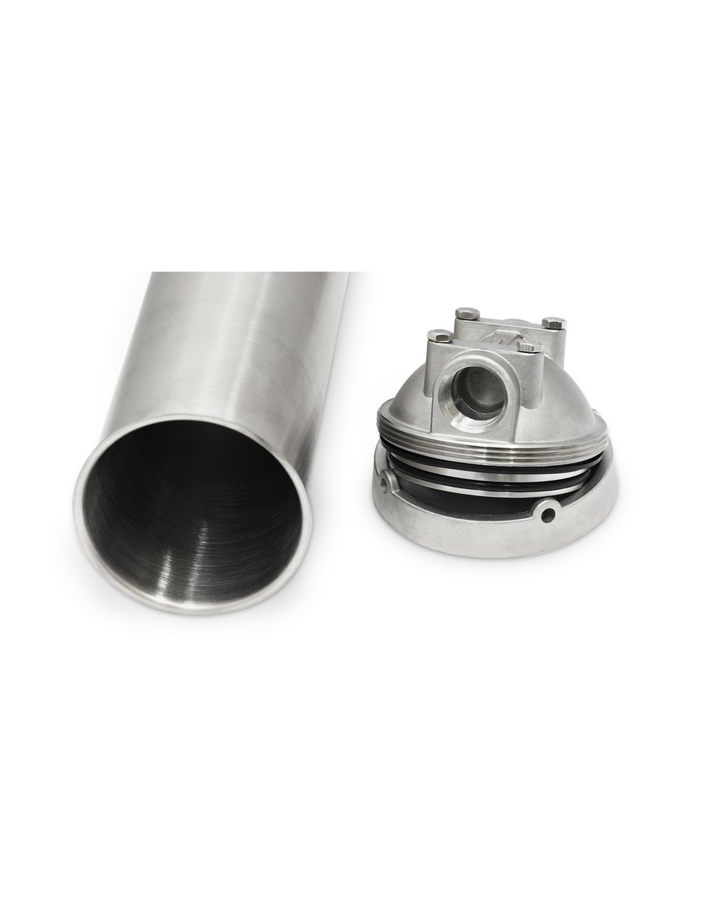 KS 550 Anti-Kalk Untertischfilter mit 1x Filterpatrone KF 16 (OBE) , 1x Leerkartusche & Resin