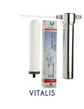 QuellKLAR Vitalis Filtergehäuse mit Doulton UltraCarb Filterpatrone 10" x 2" (¼ Zoll BSP) (KF 12)
