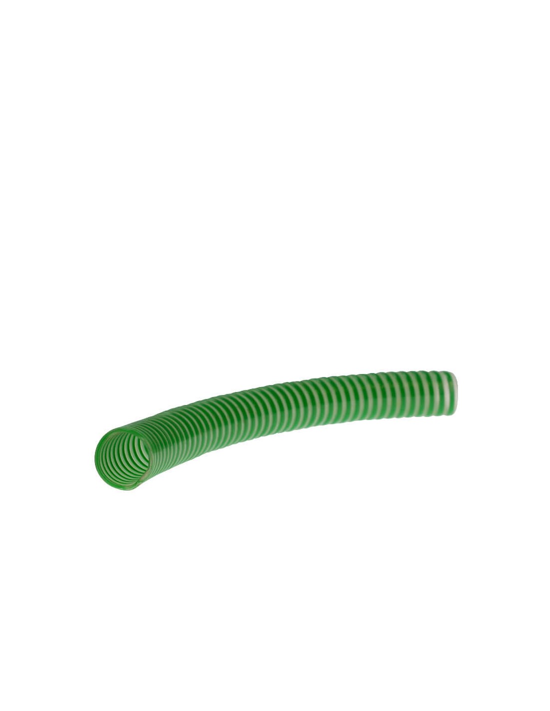 Spiralschlauch 5m Grün/Transparent PVC 3/4"