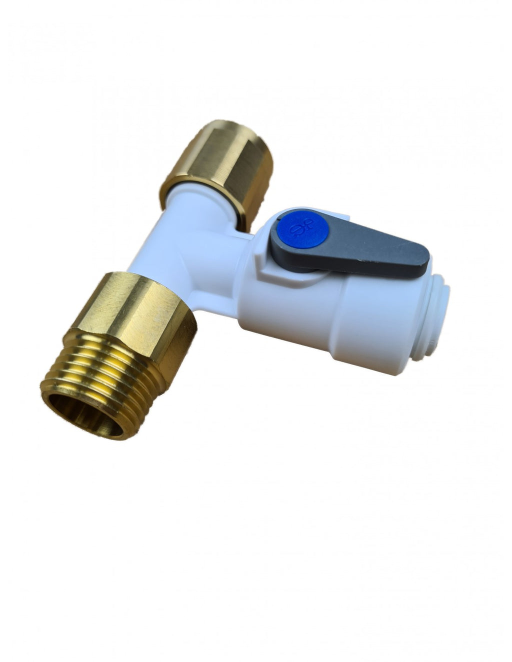 Winkel-Absperr-Eckventil 1/2" BSP x 3/8" (John Guest)
