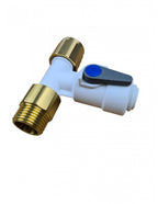Winkel-Absperr-Eckventil 1/2" BSP x 3/8" (John Guest)