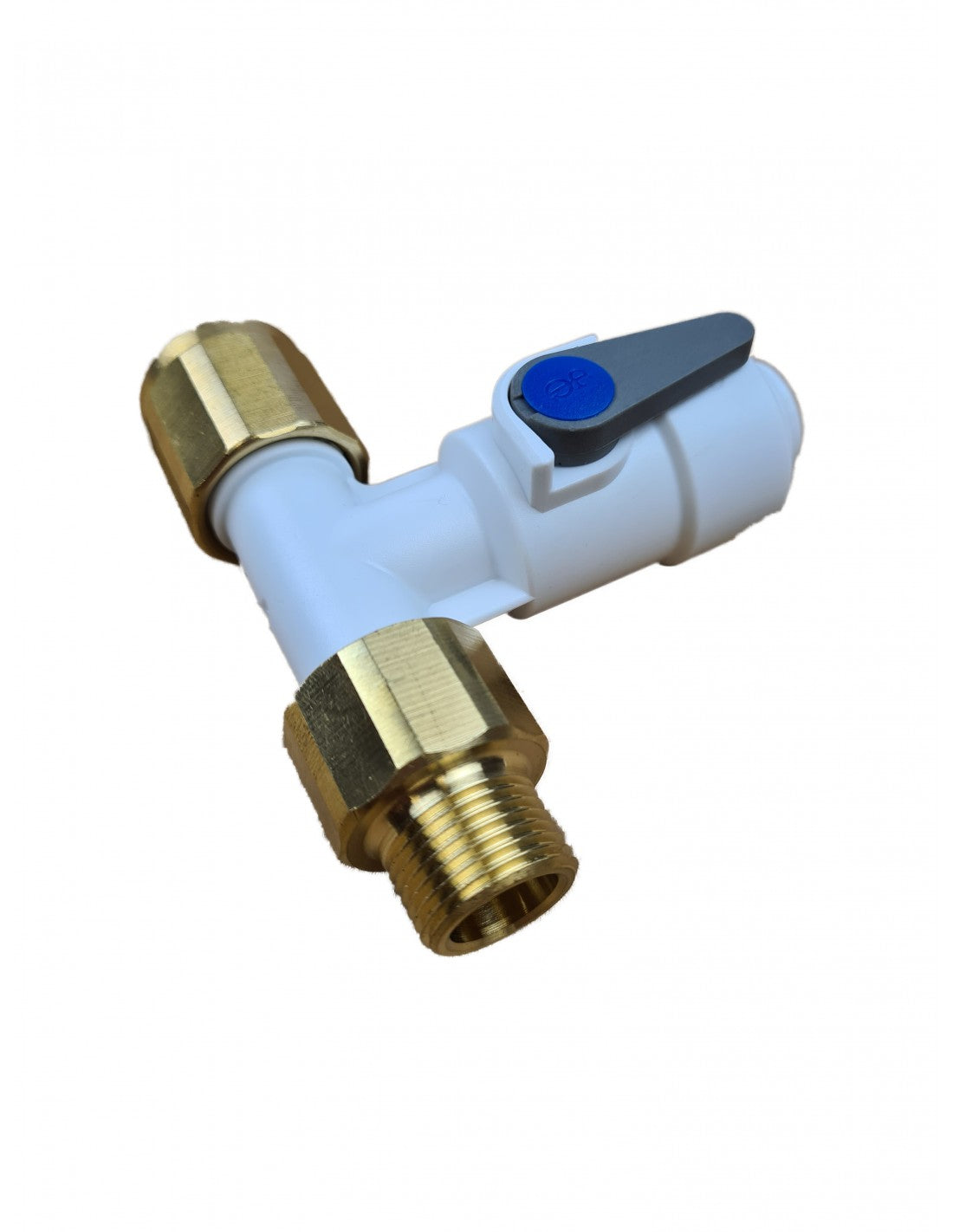 Winkel-Absperr-Eckventil 3/8" BSP auf 3/8" (John Guest)